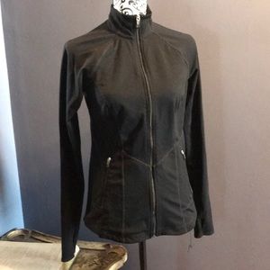Jacket with thumb hole - black - medium